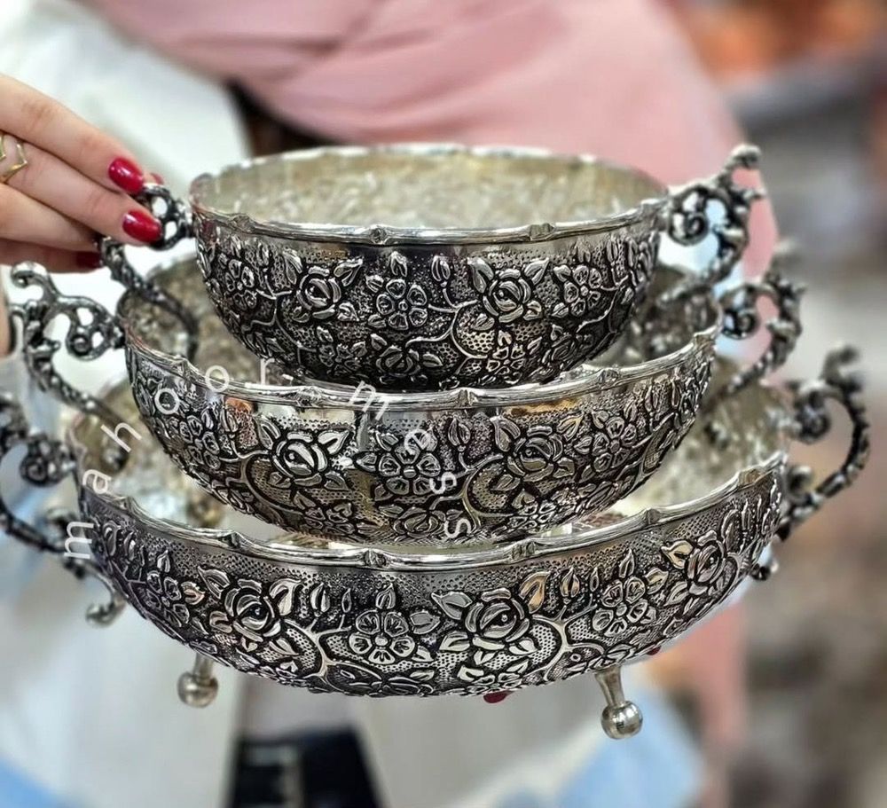 ست پذیرایی سلطنتی کروم نانو شده چهارتیکه